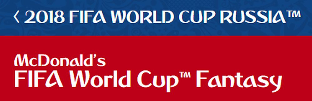 fantasy world cup 2018