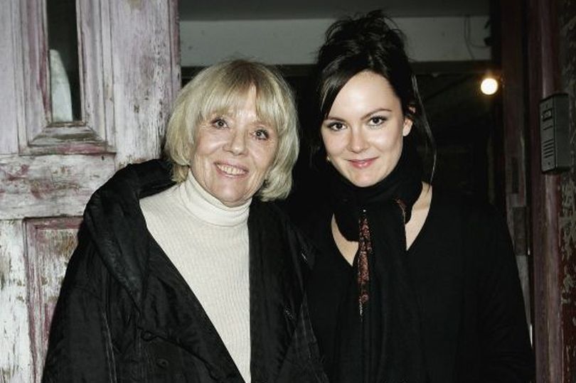 Dame Diana Rigg and her daughter Rachael Stirling.jpg