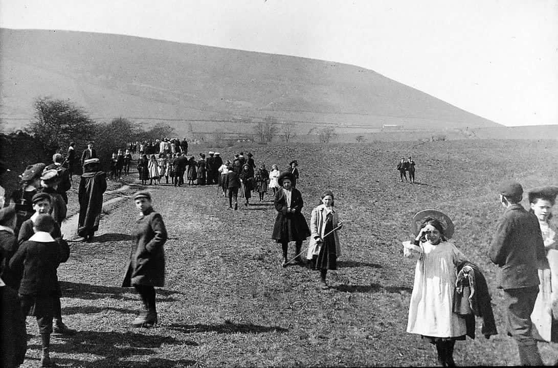 Pendle Hill yesterday morning, about half ten.JPG