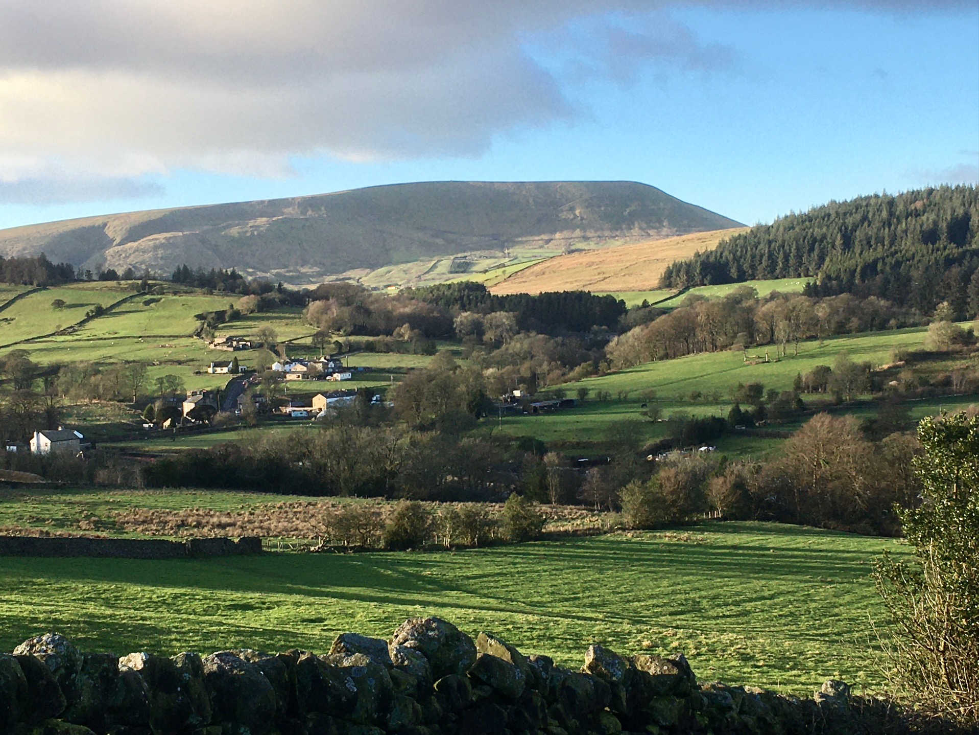Pendle Hill from Roughlee