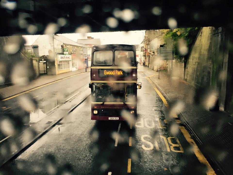 Burnley fans travel in style to Ewood Park October 2015 2.jpg