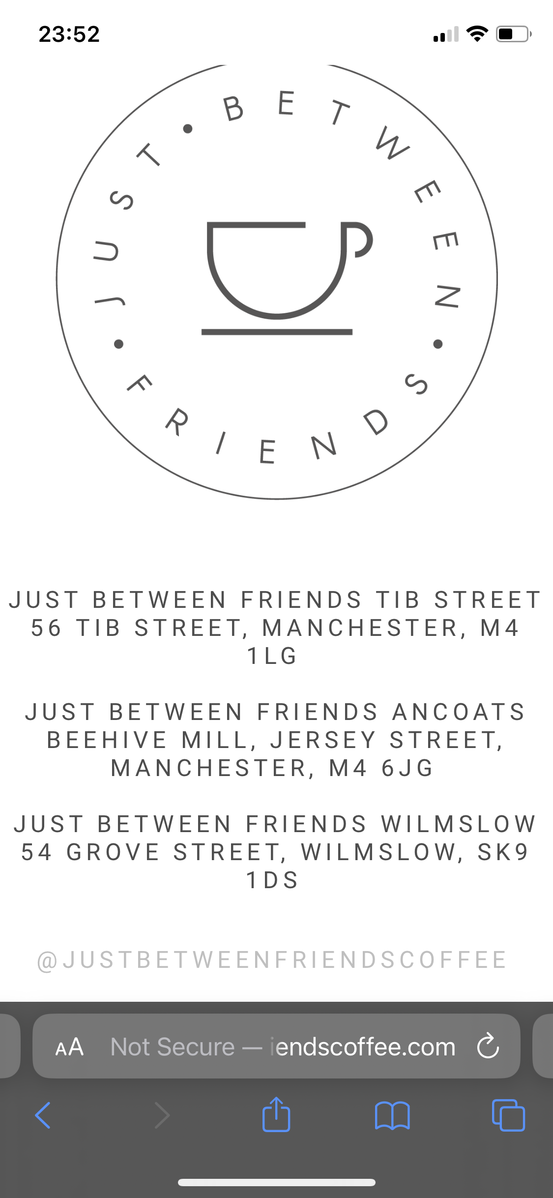 Just Between Friends