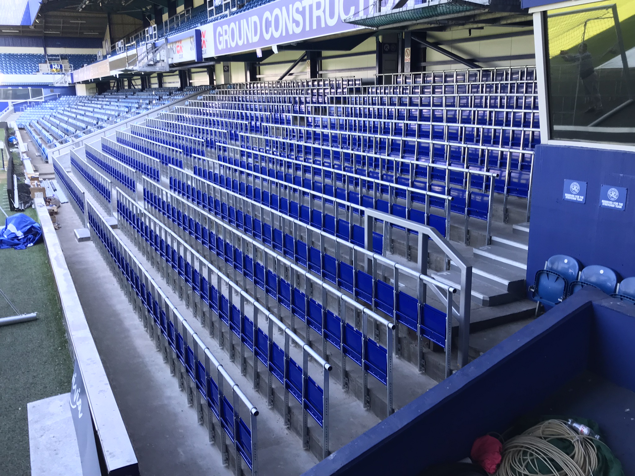 QPR Rail Seating