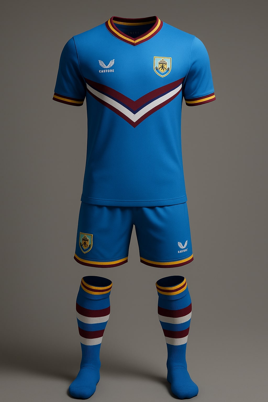 V kit - away