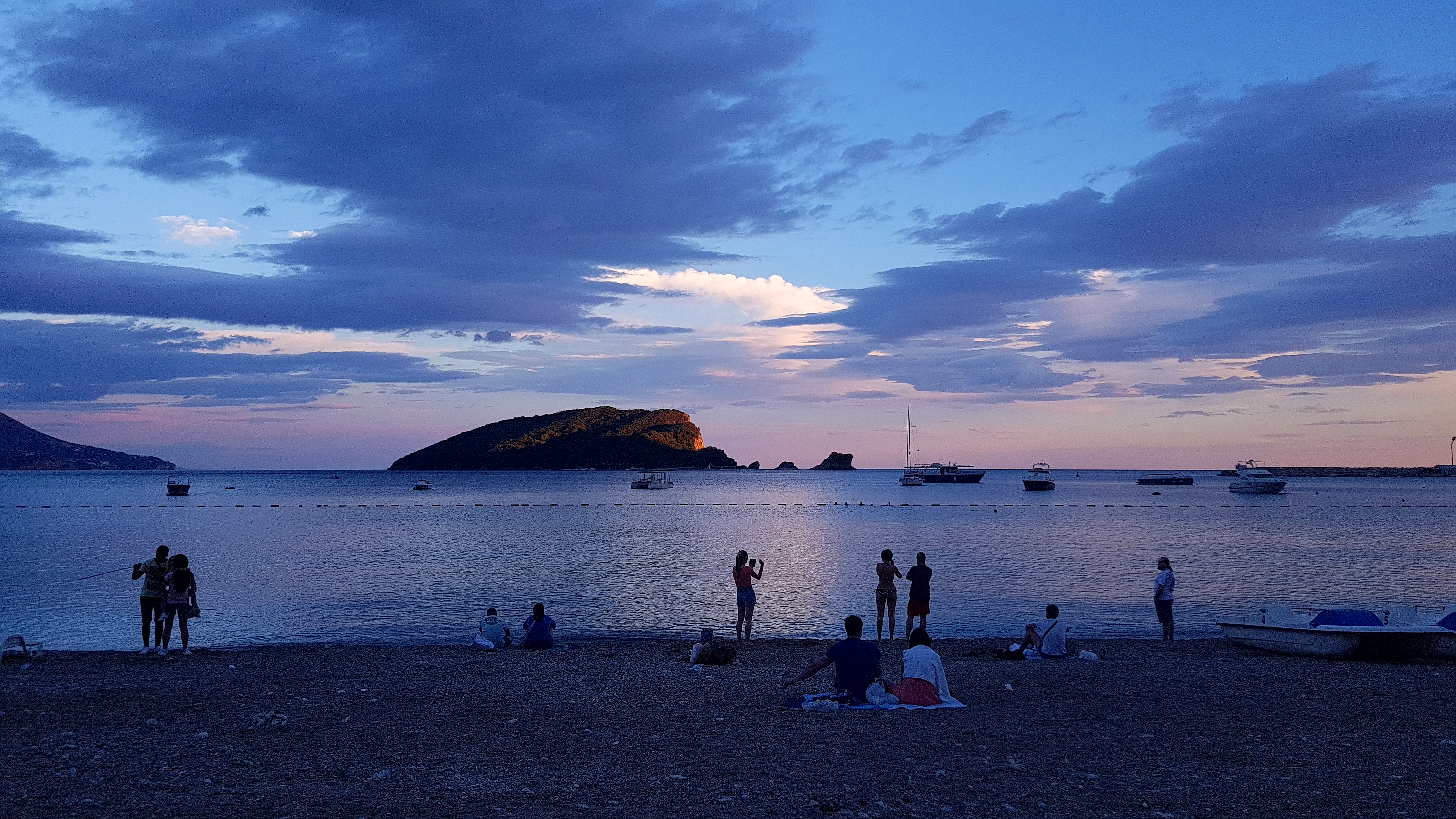 Budva sunset