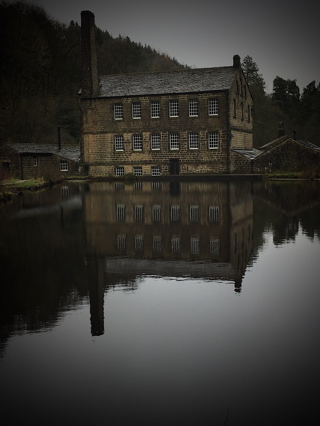 Calm as a mill pond!
